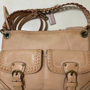 Coach Buckskin Tan Bag